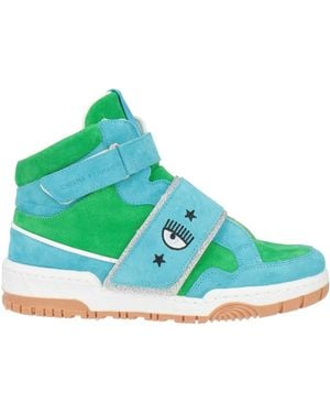 Chiara Ferragni Trainers Leather - Green