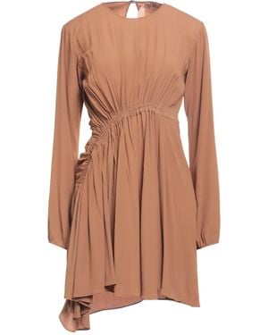 N°21 Vestito Corto - Marrone