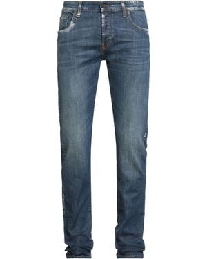 Messagerie Flag Jeans Cotton, Elastane - Blue