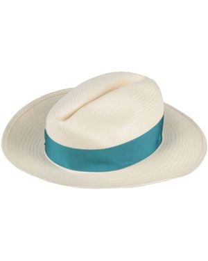 Borsalino Hat Straw - Blue