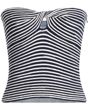 Zadig & Voltaire Midnight Top Wool, Viscose - Black