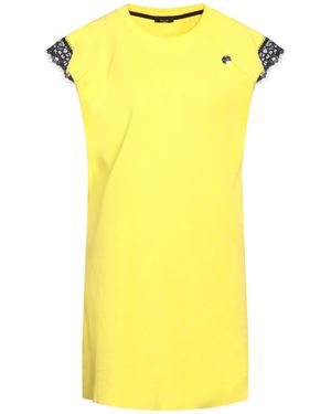 Mangano Vestito Corto - Giallo