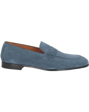Doucal's Loafers Leather - Blue