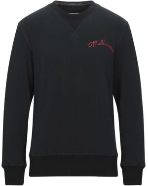 McQueen Sweatshirt Cotton, Polyamide, Viscose - Blue