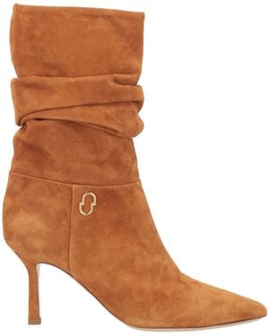Ninalilou Ankle Boots Leather - Brown