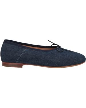 Mansur Gavriel Ballet Flats Textile Fibres - Blue