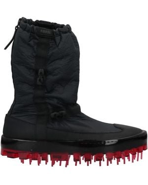 RBRSL RUBBER SOUL Ankle Boots Textile Fibres - Black