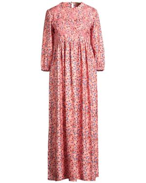 Muzungu Sisters Maxi Dress Silk - Red