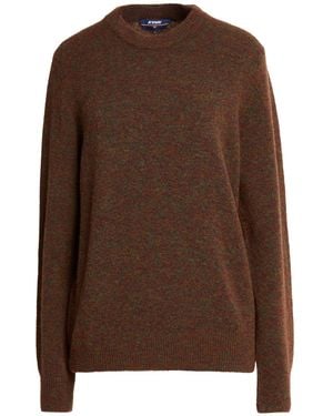 K-Way Sweater Wool, Polyamide, Elastane - Brown