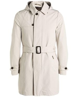 Moorer Overcoat & Trench Coat - Natural