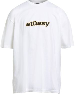 Stussy Ivory T-Shirt Cotton - White