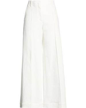 Brunello Cucinelli Jeans Cotton, Elastane, Brass - White
