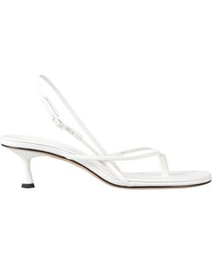 STUDIO AMELIA Thong Sandal - White