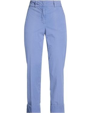 Cappellini By Peserico Light Pants Cotton, Elastane - Blue