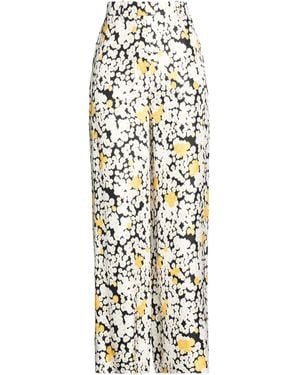 Lanvin Trousers Silk - White