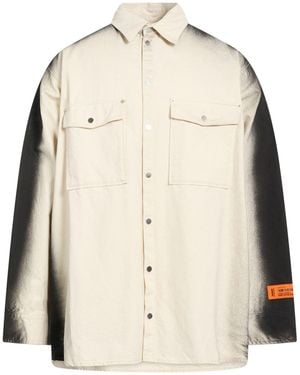 Heron Preston Denim Outerwear Cotton - Natural