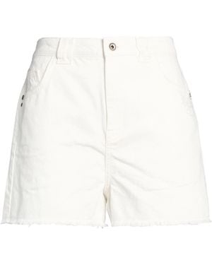Patrizia Pepe Shorts & Bermuda Shorts Cotton - White