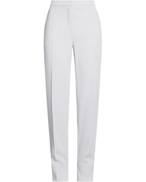 Elisabetta Franchi Trousers Polyester - White