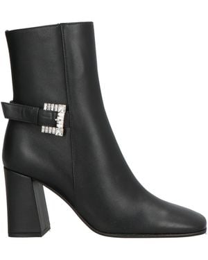 Sergio Rossi Ankle Boots - Black