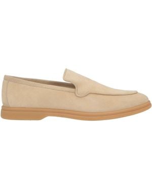 Eleventy Loafers Leather - Natural