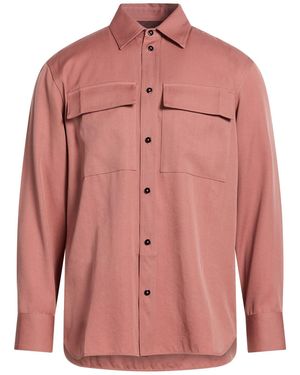 Jil Sander Antique Rose Shirt Virgin Wool - Pink