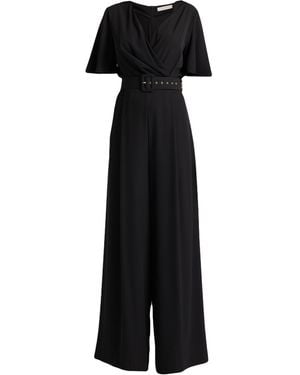 Rinascimento Jumpsuit Polyester, Elastane - Black