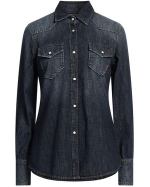Moorer Camicia Jeans - Blu