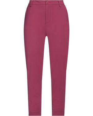VIRNA DRÒ® Trousers Polyester, Elastane - Red