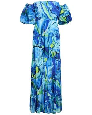 Yes-Zee Maxi Dresses - Blue