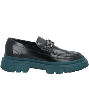 Hogan Loafers Leather - Gray