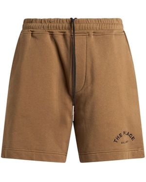 Low Brand The Place Gallery Shorts & Bermuda Shorts Cotton, Polyamide - Brown