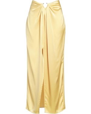 Nanushka Maxi Skirt - Yellow