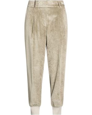 Peserico Pants Viscose, Elastane - Natural