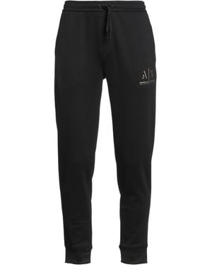 ARMANI EXCHANGE Trousers Polyester, Viscose, Elastane - Black