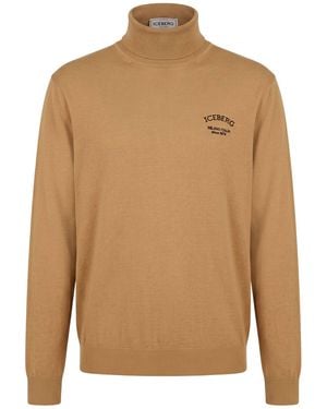 Iceberg Rollkragenpullover - Braun