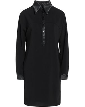 VIRNA DRÒ® Mini Dress Polyester, Elastane - Black