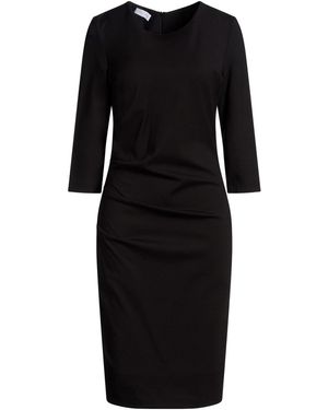Diana Gallesi Midi Dress Viscose, Polyamide, Elastane - Black