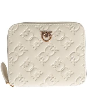 Pinko Ivory Wallet Leather - Natural