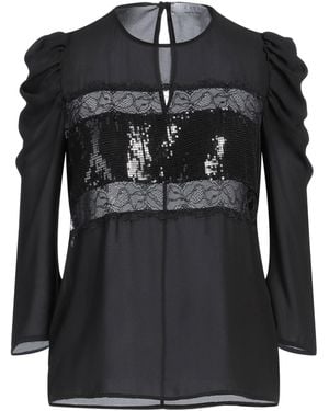 Kaos Top Polyester, Viscose, Elastane - Black