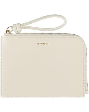 Jil Sander Coin Purse - Natural