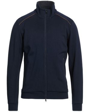 Paul & Shark Sweatshirt Viscose, Polyamide, Elastane - Blue