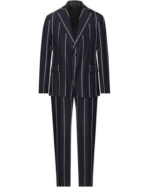 Gabriele Pasini Midnight Suit Polyester, Wool - Black