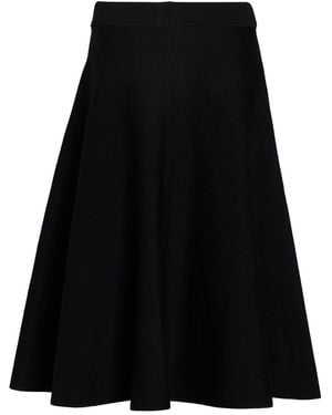 Roberto Collina Midi Skirts - Black