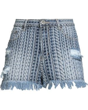 One Teaspoon Jeansshorts - Blau
