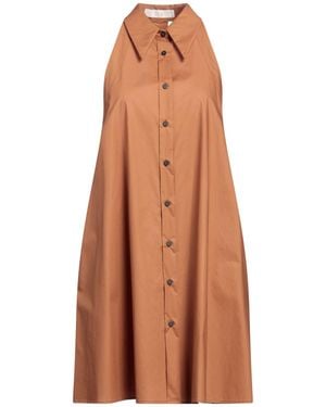 Tela Midi Dress - Brown