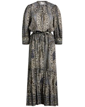 Antik Batik Maxi Dress - Gray