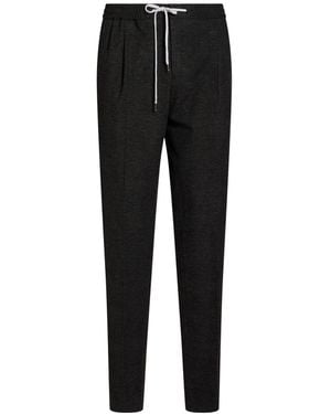 PT Torino Charcoal Pants Viscose, Polyamide, Elastane - Black