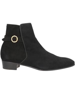 Lardini Lidofort Per Ankle Boots Leather - Black