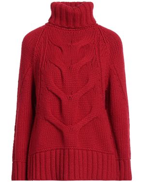 BARNA CASHMERE Turtleneck Cashmere - Red