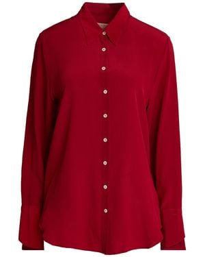 120% Lino Shirt Silk - Red